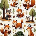 Kids Stickers - Sheet v50